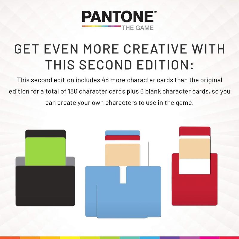 Party Game Cryptozoic Pantone: The Game 2ª edição - Cryptozoic